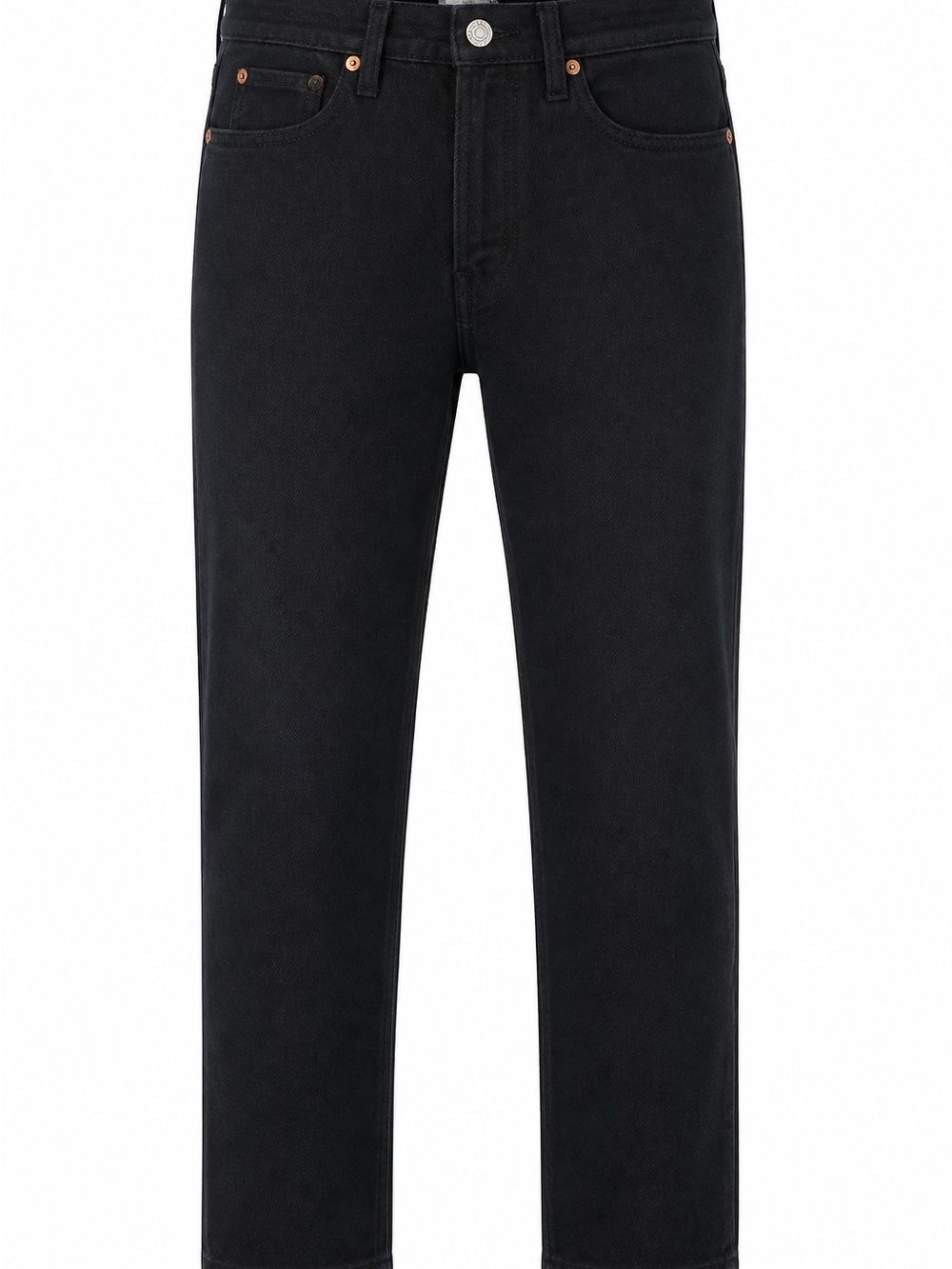 Levi's Black Straight Jeans - Classic Five-Pocket Style